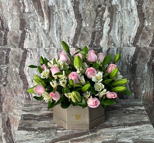 Caja 24 Rosas y Lilys