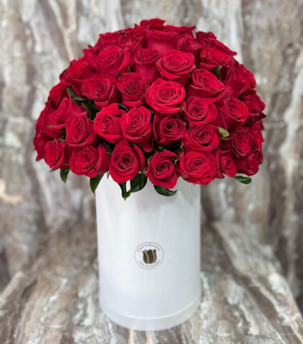 Caja 100 Rosas Rojas Premium