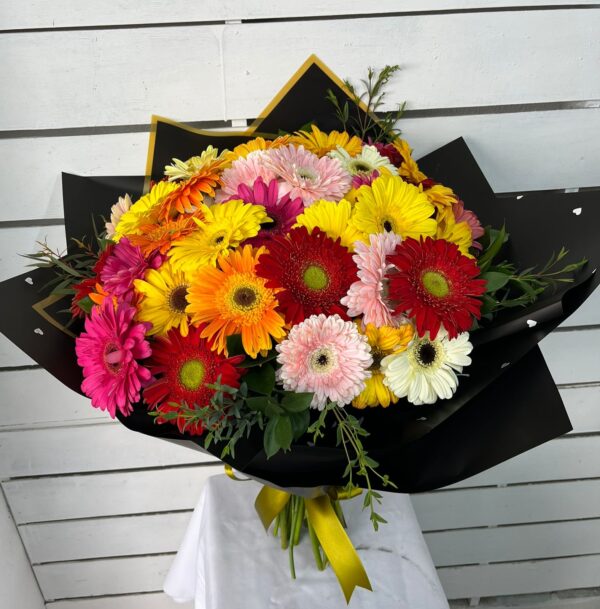 Bouquet 50 Gerberas de Colores