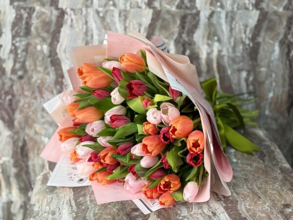 Bouquet 50 Tulipanes