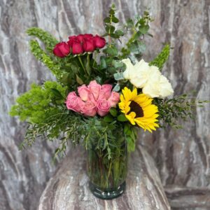 Jarrón Armonía 36 Rosas