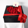 Caja Corazón de 50 Rosas