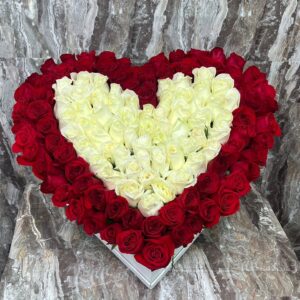 Caja Corazón de Rosas