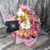 Bouquet 30 Rosas pastel con orquídeas